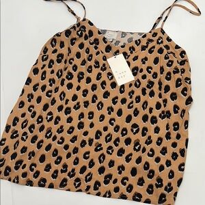 Leopard Print NWT Tank Top